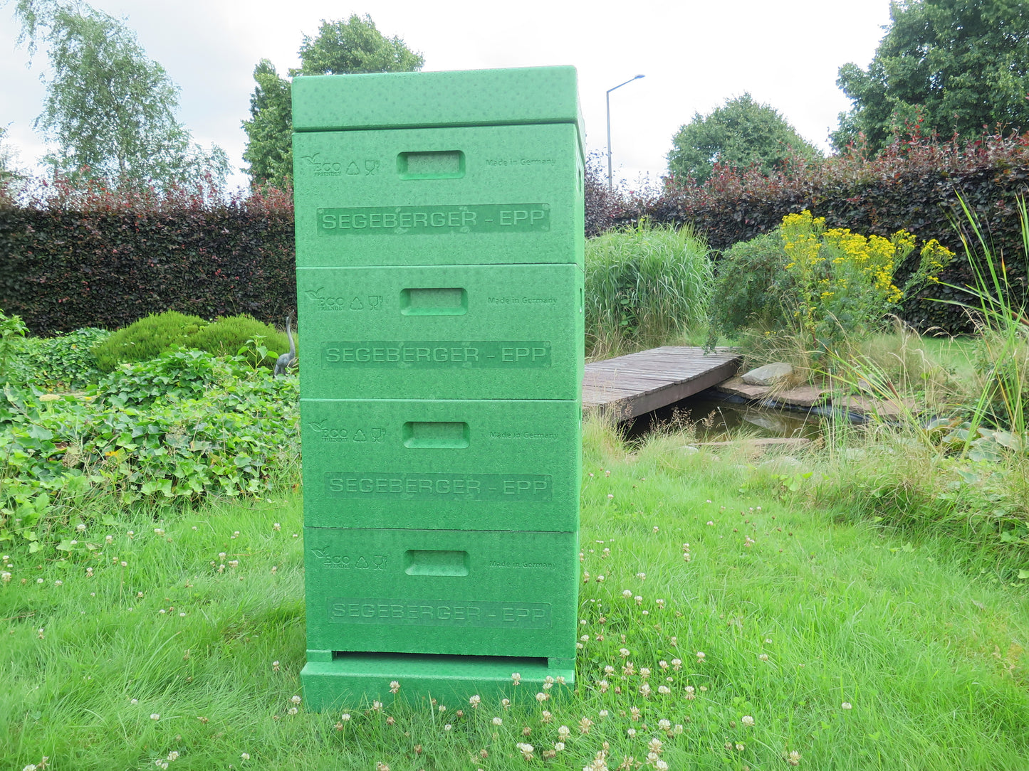 Segeberger bistade EPP Complete bistade med flad bund, grøn