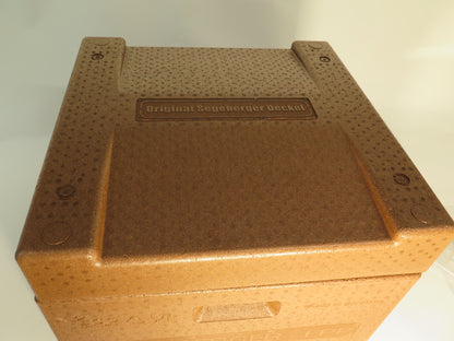 Segeberger EPP-låg med fordybning, brun