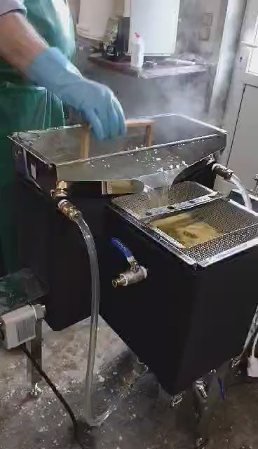 Vokssmeltning og rammevasker